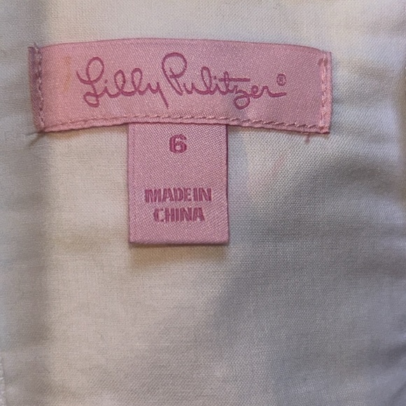 Lilly Pulitzer Gorgeous Strapless Nectar Orange Floral Dress Size 6 - Picture 7 of 8